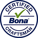 Bona certified hardwood floor craftsman